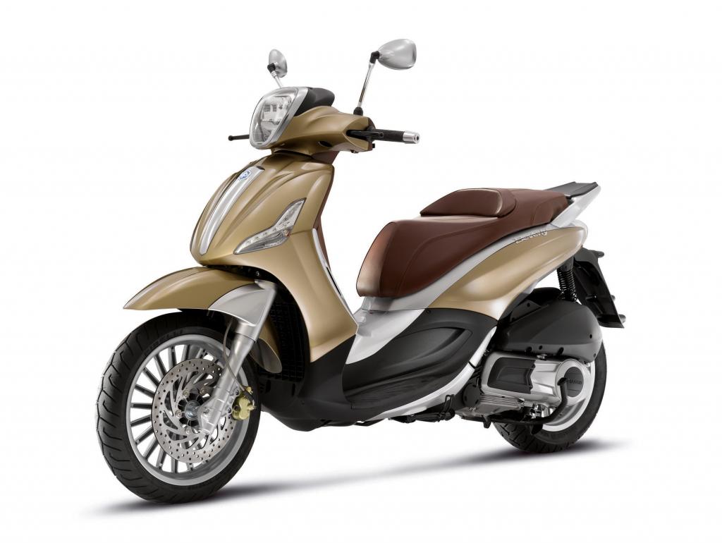 Piaggio hat den Berverly modifiziert