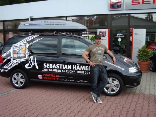 Sebastian Hämer auf WM-Tournee