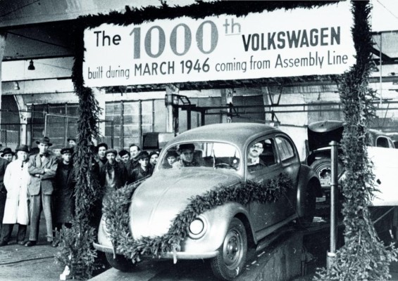 Spurwechsel auf britischen Befehl: Wie Volkswagen auf die Märkte kam