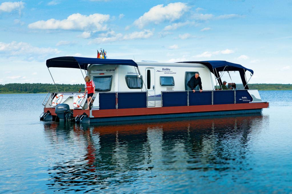 Technus Water Camper: Schwimmender Wohnwagen 