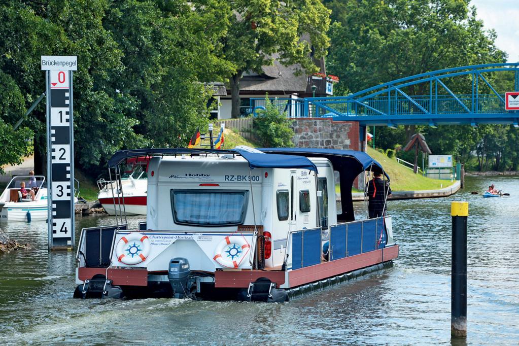 Technus Water Camper: Schwimmender Wohnwagen 