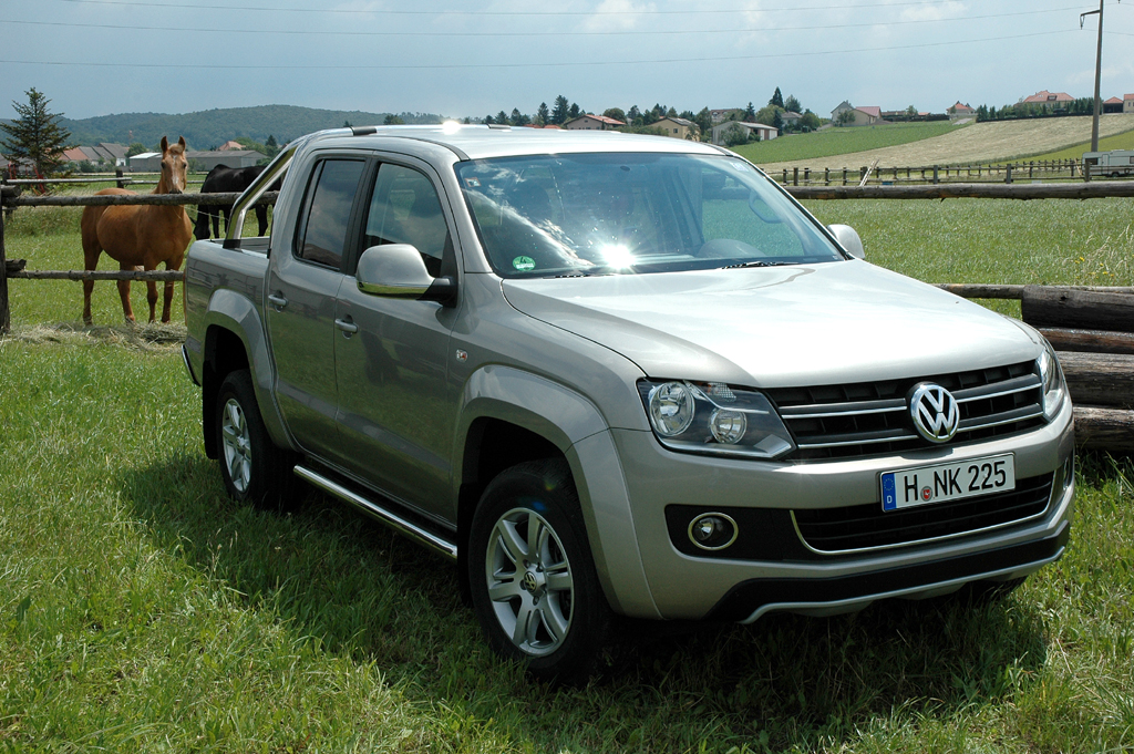 VW Amarok: Bei uns geht der Mittelklasse-Pickup Ende September an den Start. 