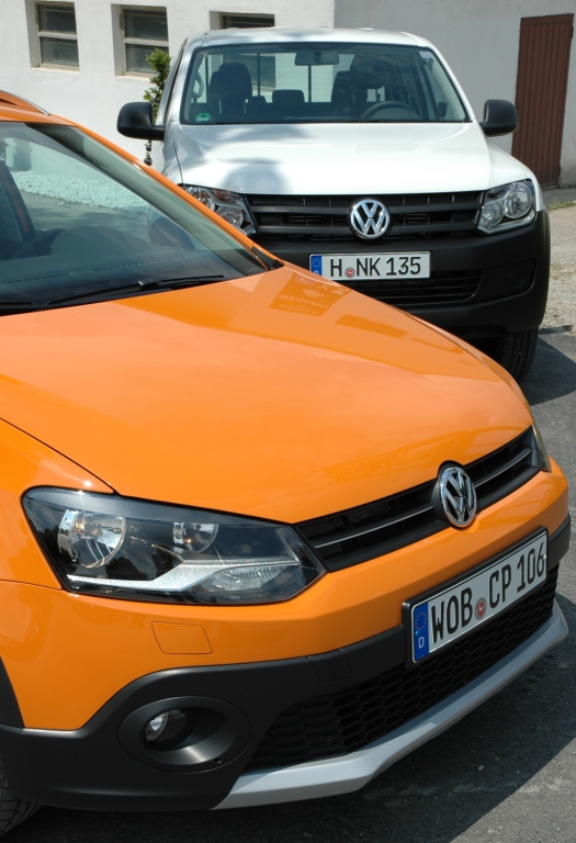 VW CrossPolo: Die Front ist deutlich markanter als bei den normalen Serienbrüdern.