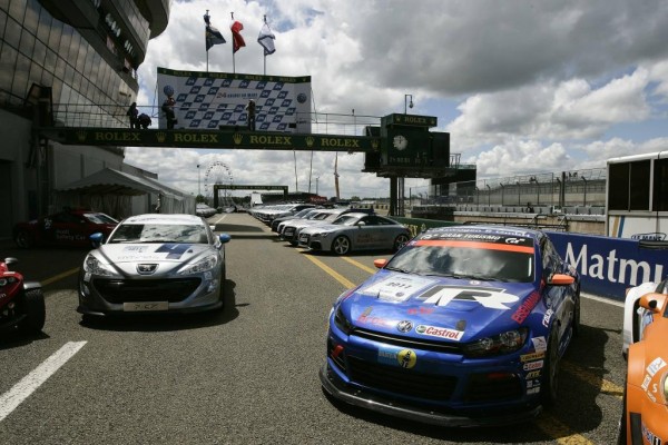 VW Scirocco GT24-CNG präsentierte sich in Le Mans