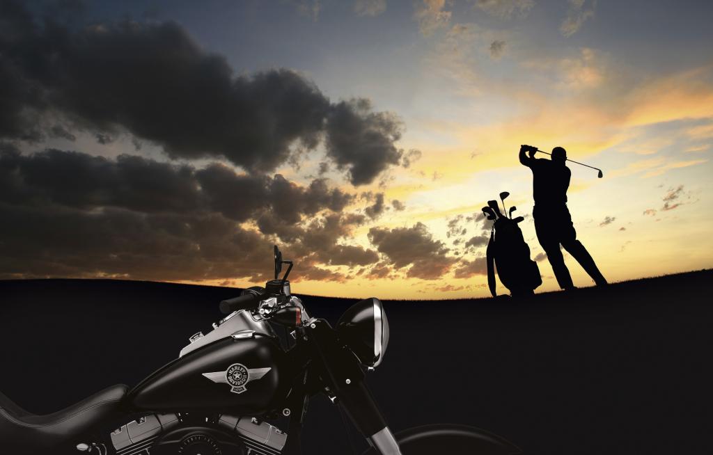 Von Juni bis Oktober steigt das Golf-Turnier Harley Open