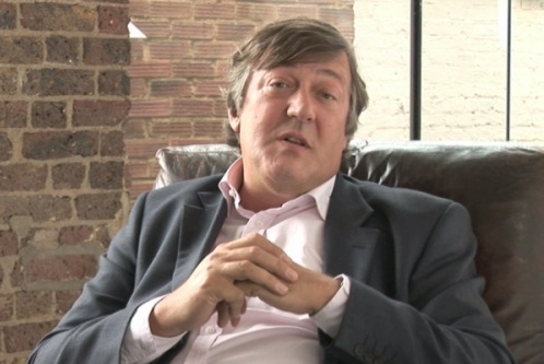 Wer wäre Ihr Lieblingsbeifahrer? Der britische Comedian Stephen Fry.