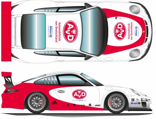 ''AvD-Porsche'' startet auf dem Hockenheimring