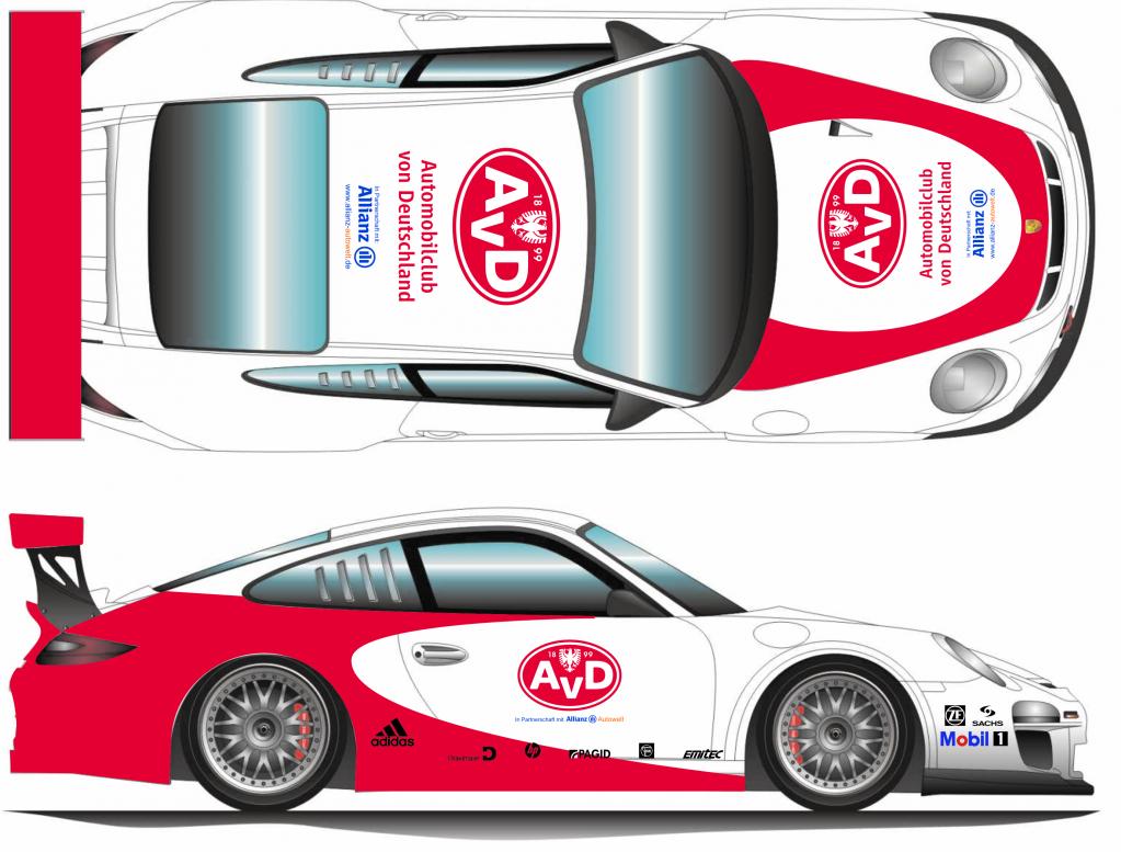 ''AvD-Porsche'' startet auf dem Hockenheimring
