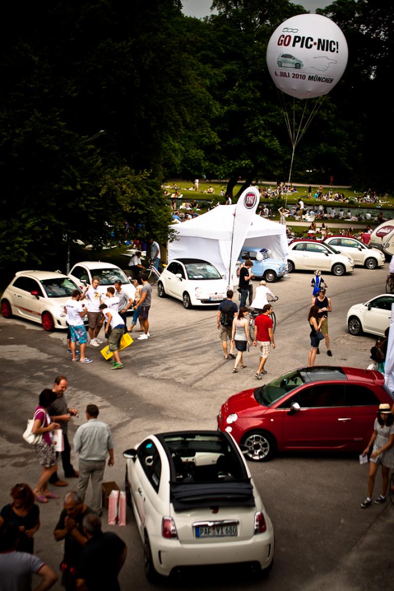 Über 2500 Gäste feierten den 3. Geburtstag des Fiat 500