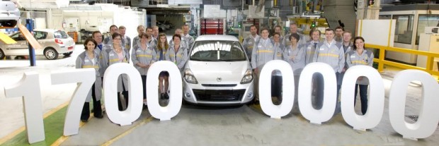 17millionster Renault lief in Flins vom Band