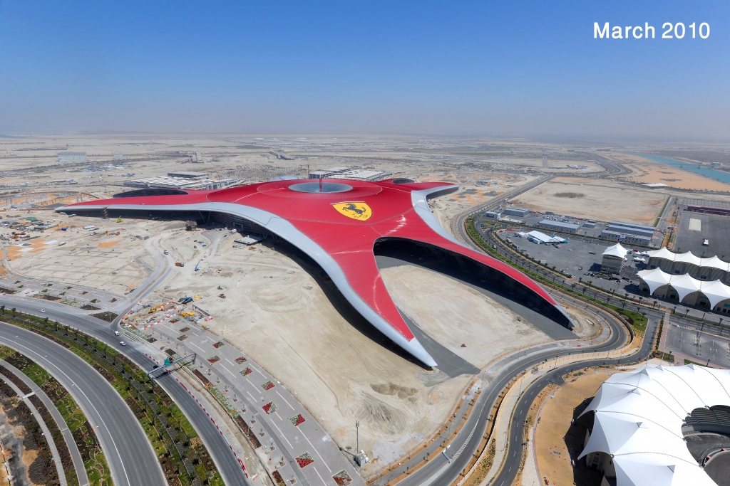 200.000 qm groß ist das Ferrari-Dach