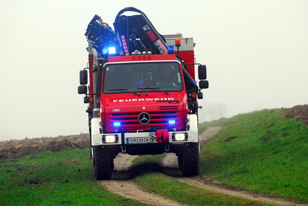 Allradtechnik für den Katastrophenschutz auf der 4x4 2010