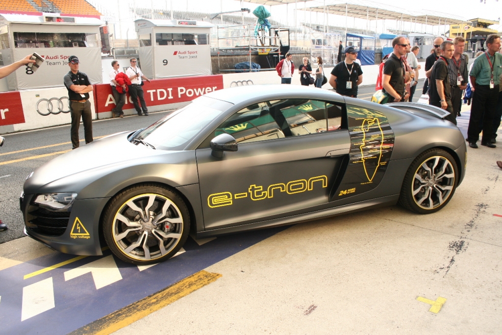 Audi R 8 E-tron.