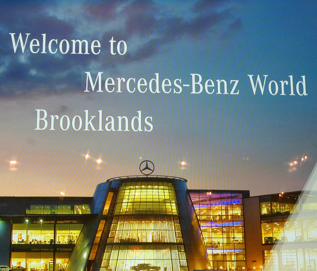 Brooklands: Heute ist dort die Mercedes-Benz-World zu finden. 