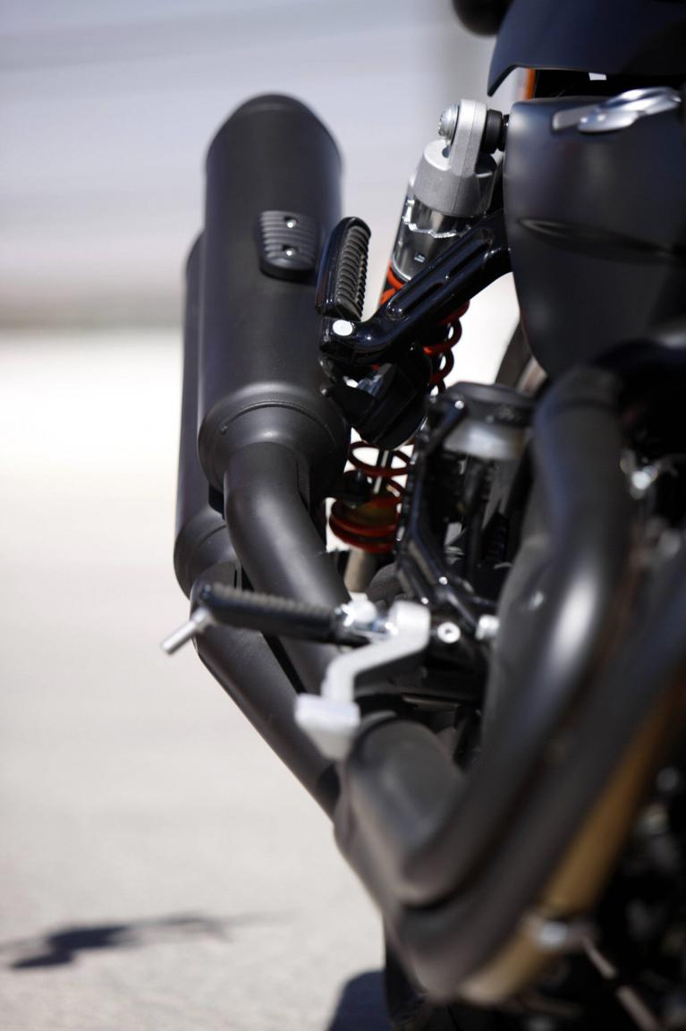 Charakterstark klingt der Sound der XR 1200 X. 