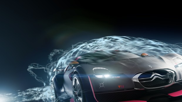 Citroëns Survolt stromert auf der Rennstrecke