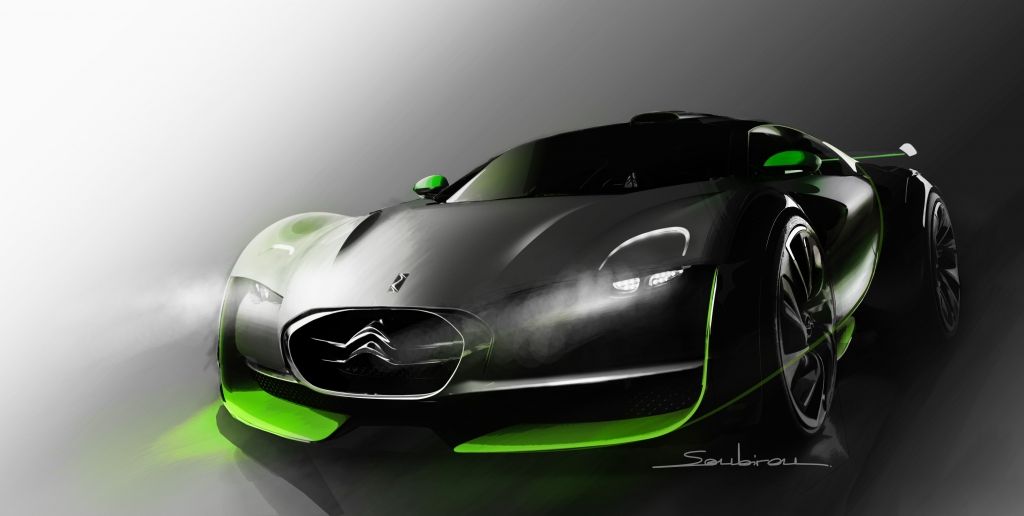 Citroëns Survolt stromert auf der Rennstrecke