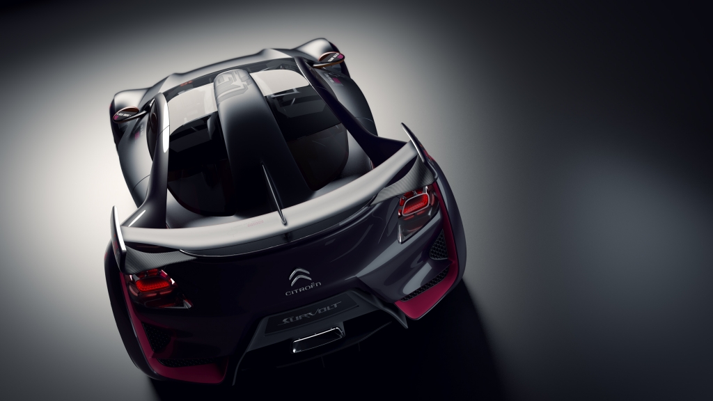 Citroëns Survolt stromert auf der Rennstrecke