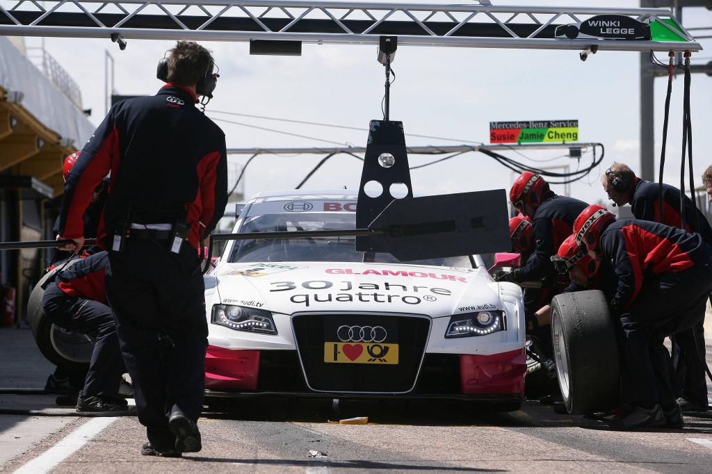 DTM auf dem Norisring: Prominenz und Audis R15 TDI zu Gast