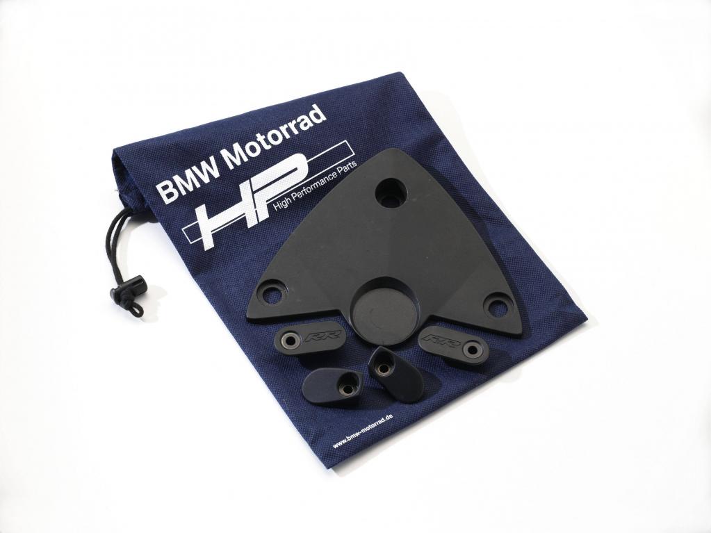 Das „HP Race Cover Kit“ zur Abdeckung demontierter Teile. 