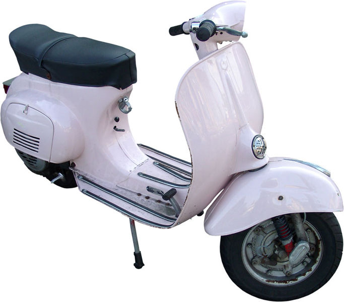 Der klassische Roller: die Vespa