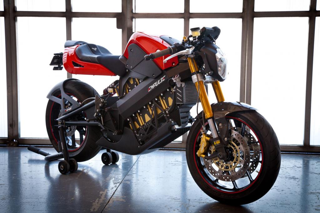 E-Motorrad Brammo Empulse: Höhere Reichweite und Endgeschwindigkeit 