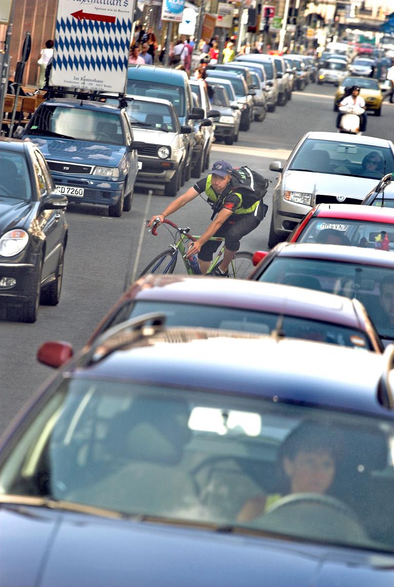 Fast jeder zweite Fahrradunfall geht aufs Konto von Radlern