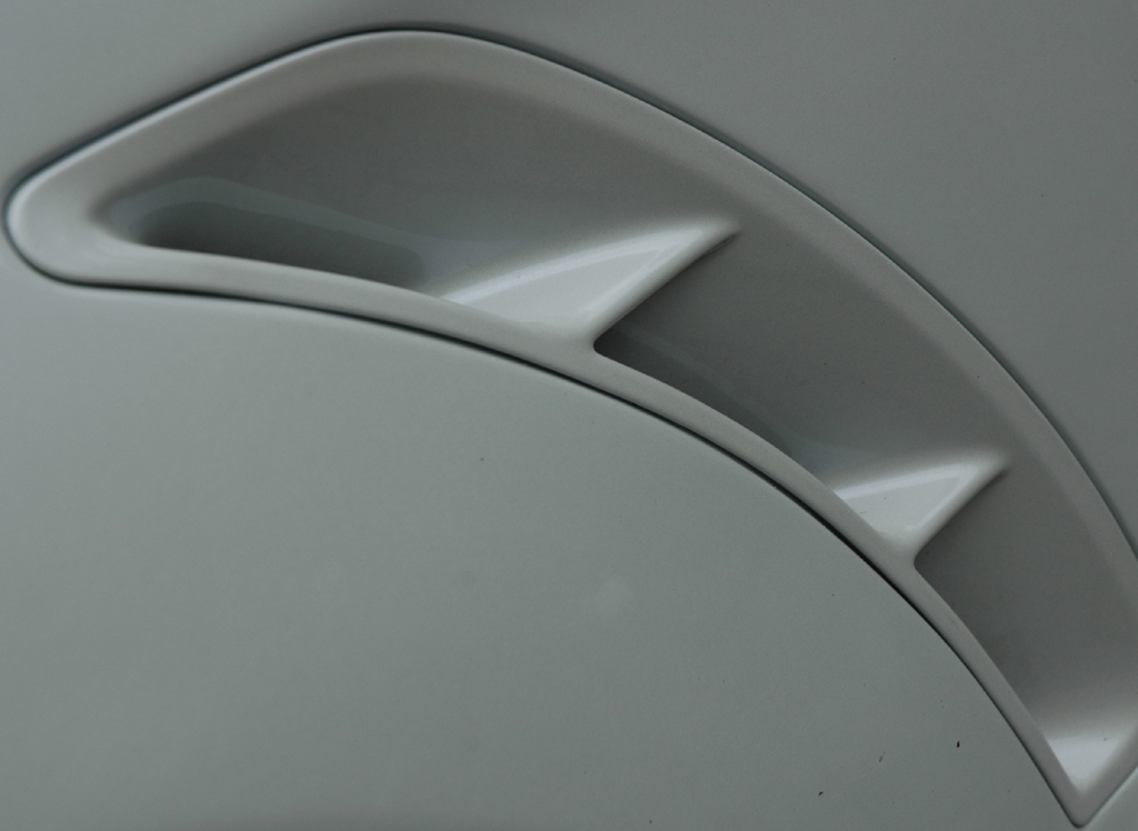 Ford S-Max Ecoboost: Blick auf ein Außendetail noch am Vorderwagen.