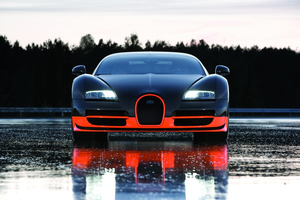 Geschwindigkeitsweltrekord mit dem Bugatti Veyron Super Sport