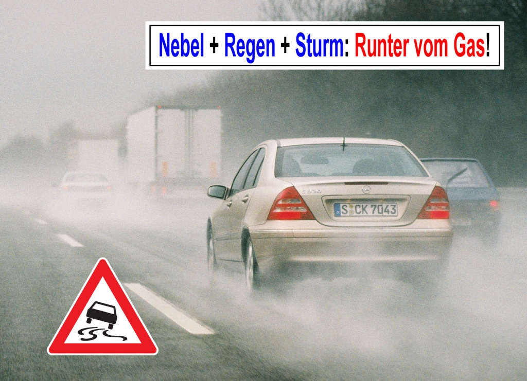 Gute Reise! Entspannt in den Urlaub – Tipp 11: Achtung, wenn das Auto schwimmt! 