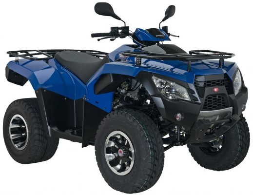 Kymco MXU 300 R als Straßen- und Geländeversion lieferbar