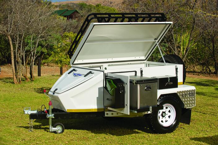 Living in a box: Camping mit Offroadanhänger