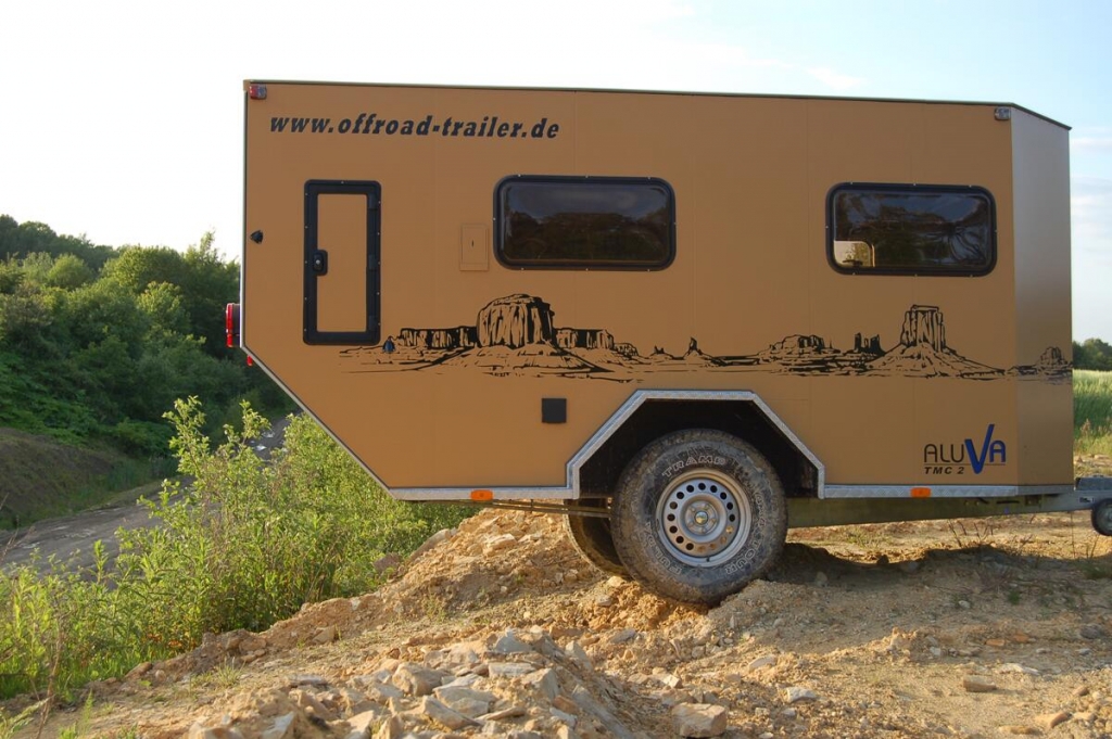 Living in a box: Camping mit Offroadanhänger