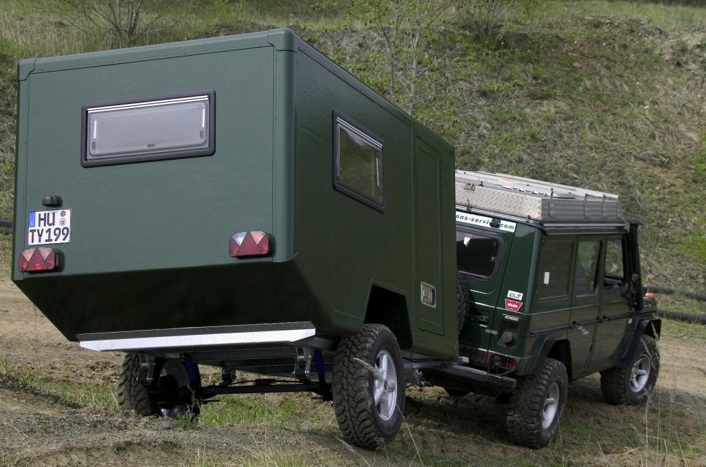 Living in a box: Camping mit Offroadanhänger