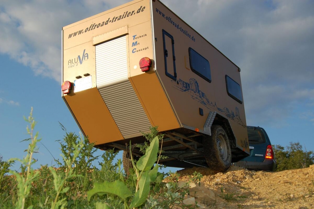 Living in a box: Camping mit Offroadanhänger