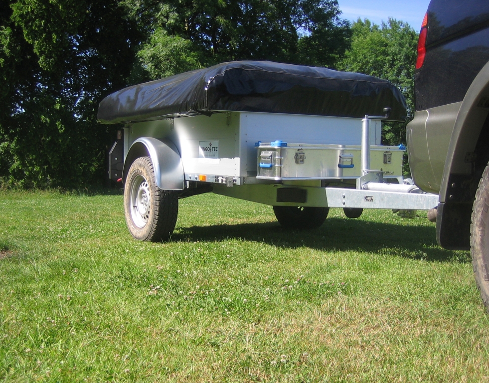 Living in a box: Camping mit Offroadanhänger