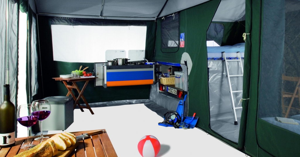 Living in a box: Camping mit Offroadanhänger