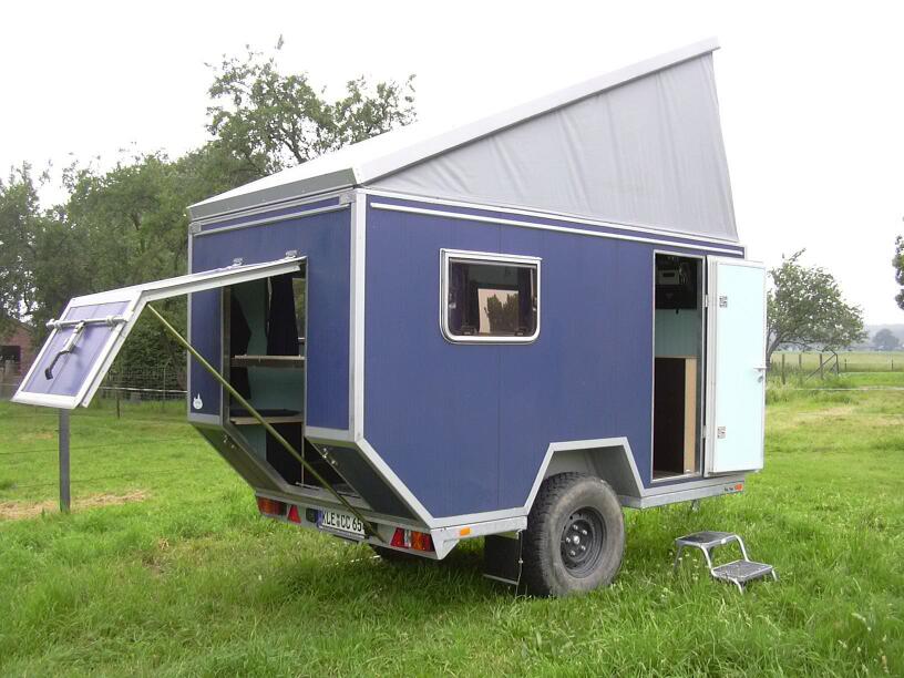 Living in a box: Camping mit Offroadanhänger