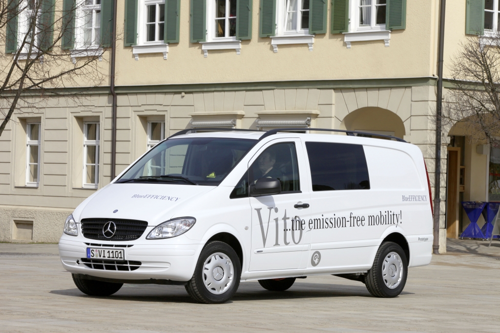 Mercedes Vito E-Cell: Emissionsfreier Lieferwagen 