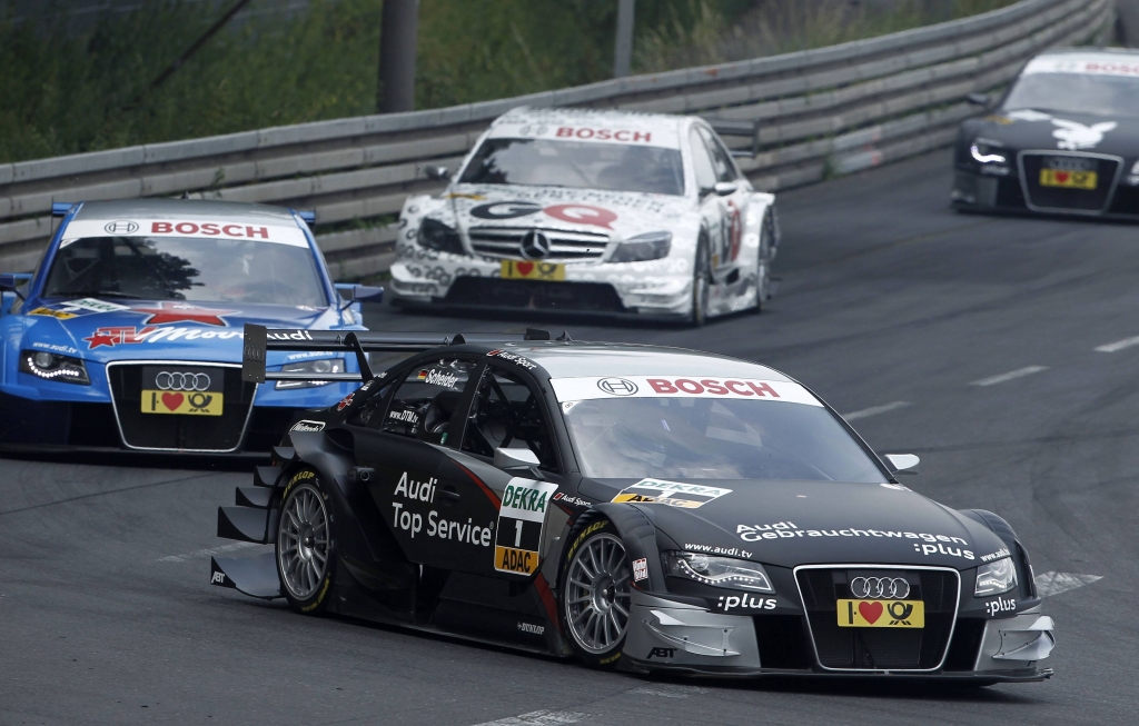 Mit fünf Audi A4 DTM auf Punkterängen gelang Audi insgesamt der beste Norisring-Auftritt seit 2005. 