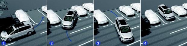 Parkassistent: Volkswagen kann jetzt auch quer 