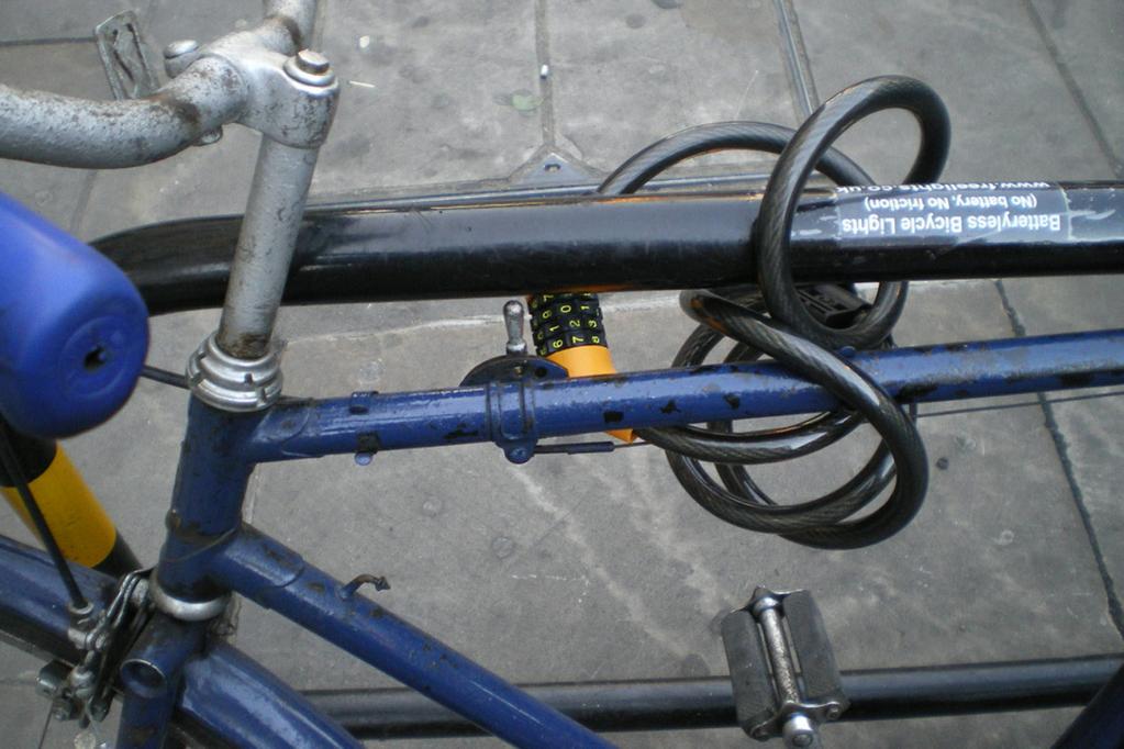 Tipp: Nicht am Fahrradschloss sparen 
