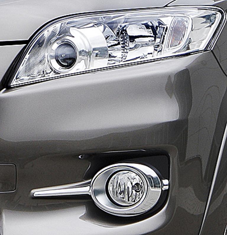 Toyota RAV4: Blick auf vordere Leuchteinheit. 