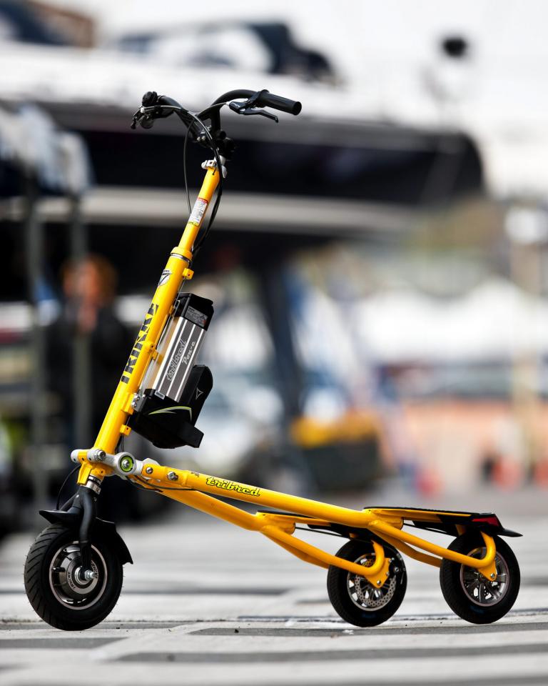 Trikke UP: Preiswerter E-Roller mit drei Rädern 