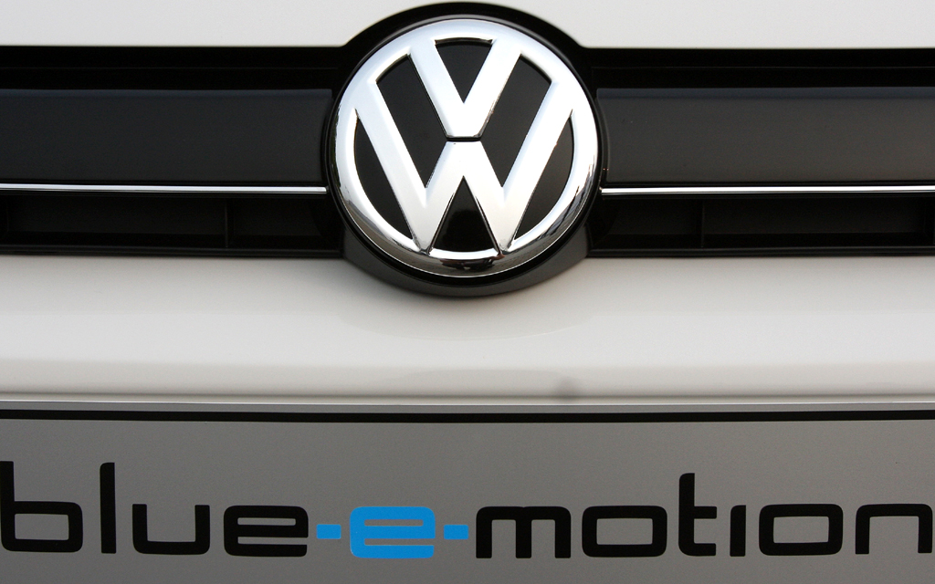 VW-Elektromobilität: blue-e-motion ist bei Volkswagen ein neues Label. 