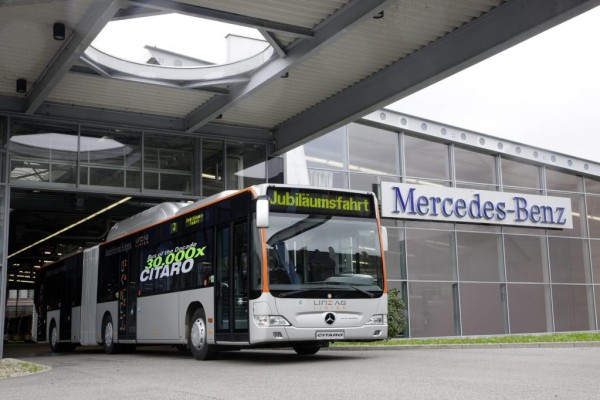 30 000 Stadtbusse aus Mannheimer Daimler-Werk 