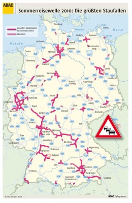 ADAC: Die Reisewelle rollt weiter
