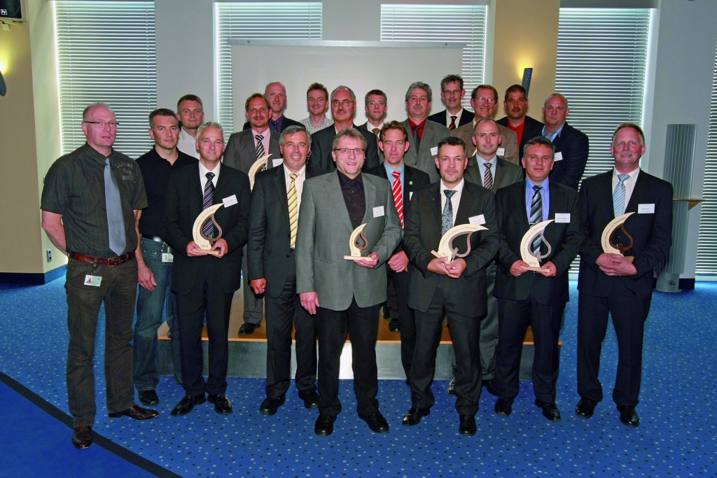 Alle Preisträger des Internen Umweltpreises 2010 auf einen Blick