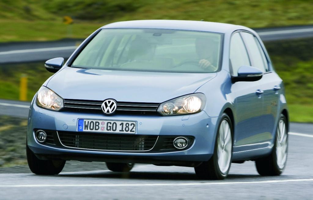 Auch der VW Golf wurde mit einem Umweltprädikat ausgezeichnet. 