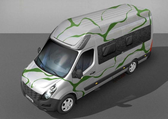 Caravan-Salon 2010: Renault zeigt Master ''Flowing Nature''